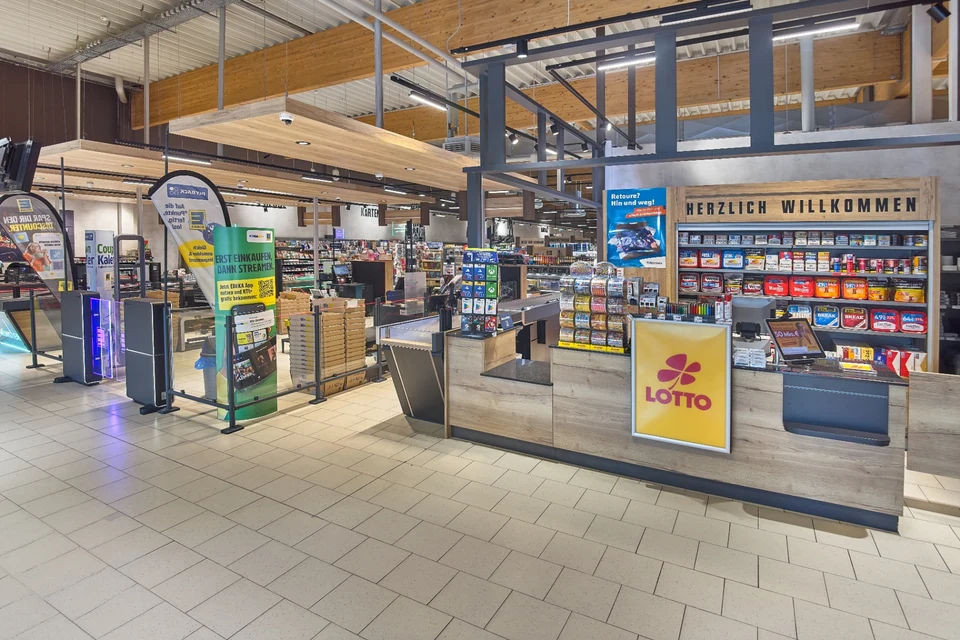 Servicebereich im EDEKA Münster Markt